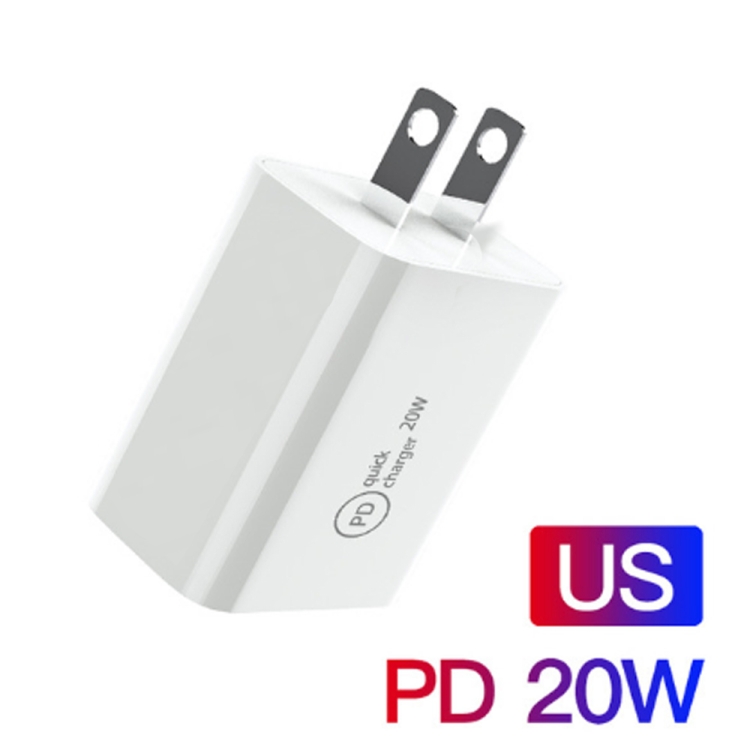 SDC-20W 2 in 1 PD 20W USB-C / Type-C Travel Charger + 3A PD3.0 USB-C / Type-C to 8 Pin Fast Charge Data Cable Set, Cable Length: 1m,, US Plug, EU Plug, UK Plug 2 SDC-20W 2 in 1 PD 20W USB-C / Type-C Travel Charger + 3A PD3.0 USB-C / Type-C to 8 Pin Fast Charge Data Cable Set, Cable Length: 1m,, US Plug, EU Plug, UK Plug - Image 2