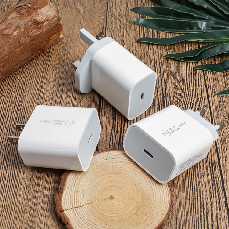 SDC-20W 2 in 1 PD 20W USB-C / Type-C Travel Charger + 3A PD3.0 USB-C / Type-C to 8 Pin Fast Charge Data Cable Set, Cable Length: 1m,, US Plug, EU Plug, UK Plug 10 SDC-20W 2 in 1 PD 20W USB-C / Type-C Travel Charger + 3A PD3.0 USB-C / Type-C to 8 Pin Fast Charge Data Cable Set, Cable Length: 1m,, US Plug, EU Plug, UK Plug - Image 10