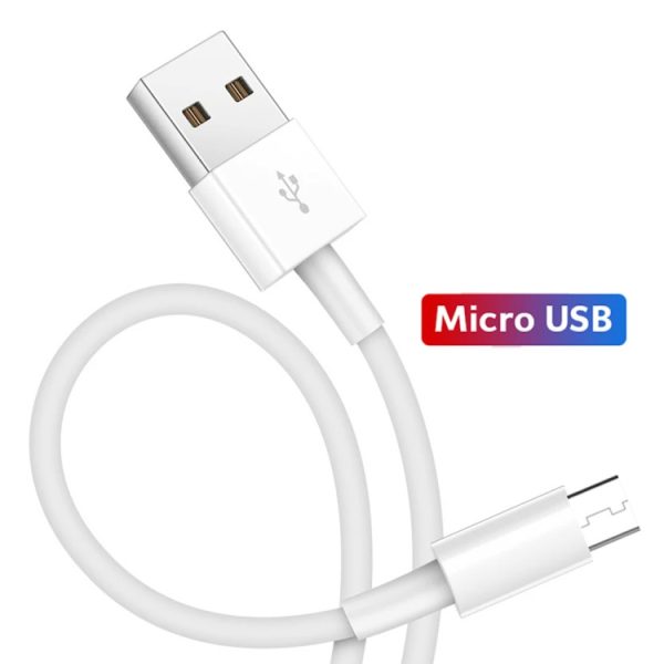 SYA0013524_1.jpg XJ-020 2A USB Male to Micro USB Male Interface Charge Cable, Length: 1m