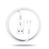 SYA0013552_1.jpg XJ-023 2 PCS USB Male to Micro USB Male Interface Charge Cable, Length: 1m