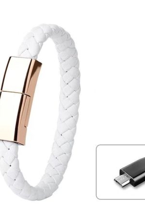 XJ-26 2.4A USB to Micro USB Creative Bracelet Data Cable, Cable Length: 22.5cm, XJ-26 Micro USB, 22.5cm Micro USB