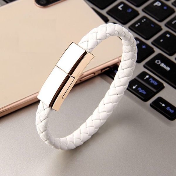 SYA0013651WW_1.jpg XJ-26 2.4A USB to Micro USB Creative Bracelet Data Cable, Cable Length: 22.5cm, XJ-26 Micro USB, 22.5cm Micro USB