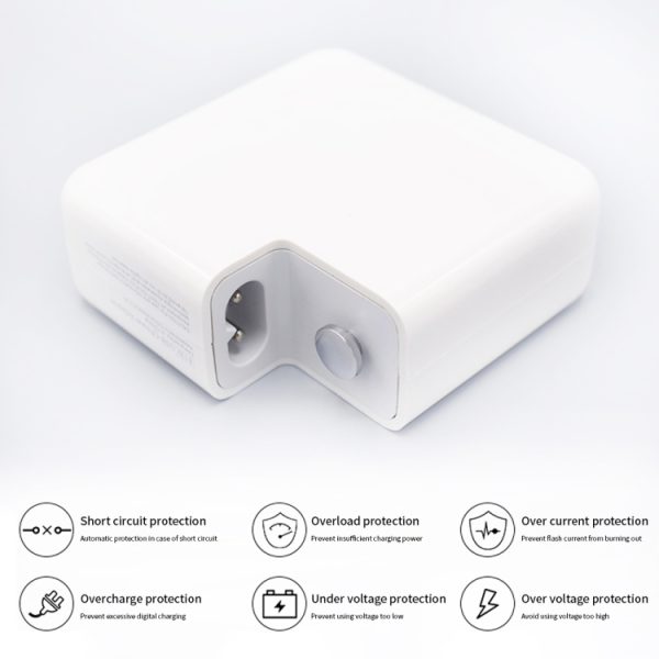 SYA001378301_B2.jpg PD-87W 87W PD USB-C / Type-C Notebook Power Adapter for MacBook Pro 15 inch (A1706) / (A1707) / (A1708) / (A1719), EU Plug, US Plug, UK Plug, AU Plug