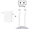 SYA001382501-1.jpg PD-96W 96W PD USB-C / Type-C Laptop Adapter + 2m 5A USB-C / Type-C to USB-C / Type-C Fast Charging Cable for MacBook Pro, EU Plug, US Plug, UK Plug