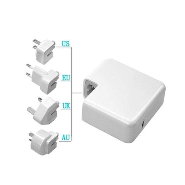 SYA001382501_B1.jpg PD-96W 96W PD USB-C / Type-C Laptop Adapter + 2m 5A USB-C / Type-C to USB-C / Type-C Fast Charging Cable for MacBook Pro, EU Plug, US Plug, UK Plug