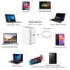 SYA001382501_B5.jpg PD-96W 96W PD USB-C / Type-C Laptop Adapter + 2m 5A USB-C / Type-C to USB-C / Type-C Fast Charging Cable for MacBook Pro, EU Plug, US Plug, UK Plug