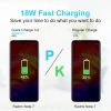 SYA001411801_B4.jpg LZ-023 18W QC 3.0 USB Portable Travel Charger + 3A USB to Micro USB Data Cable, EU Plug, Micro USB Data Cable, EU Plug