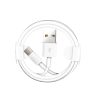 Dual USB Portable Travel Charger + 1 Meter USB to Type-C Data Cable, EU Plug