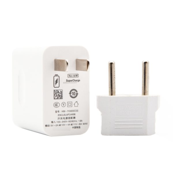 SYA0014606_1.jpg HW-66W 6A USB Fast Charging Travel Charger With EU Plug Conversion Head