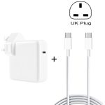 30W USB-C / Type-C Laptop Portable Power Adapter with 1.8m USB-C / Type-C to USB-C / Type-C Charging Cable,, 30W UK Plug, 30W AU Plug, 30W US Plug, 30W EU Plug