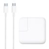 30W USB-C / Type-C Laptop Portable Power Adapter with 1.8m USB-C / Type-C to USB-C / Type-C Charging Cable,, 30W UK Plug, 30W AU Plug, 30W US Plug, 30W EU Plug