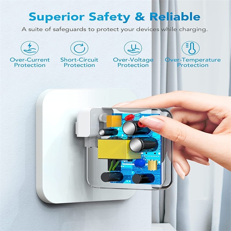 96W USB-C / Type-C Power Adapter Portable Charger with 1.8m USB-C / Type-C to USB-C / Type-C Charging Cable,, 96W UK Plug, 96W AU Plug, 96W US Plug, 96W EU Plug 4 96W USB-C / Type-C Power Adapter Portable Charger with 1.8m USB-C / Type-C to USB-C / Type-C Charging Cable,, 96W UK Plug, 96W AU Plug, 96W US Plug, 96W EU Plug - Image 4