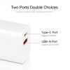 SYA001630001_B2.jpg CS-20W Mini Portable PD3.0 + QC3.0 Dual Ports Fast Charger with 3A Type-C to Type-C Data Cable, Charger + Type-C to Type-C Cable