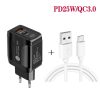 SYA001682001_B2.jpg PD25W USB-C / Type-C + QC3.0 USB Dual Ports Fast Charger with USB to Type-C Data Cable, EU Plug, EU Plug + USB to Type-C Cable