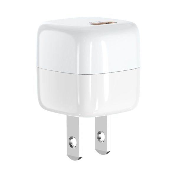 SYA001687801A-1.jpg ENKAY APQ-011 Mini PD 20W USB-C / Type-C Port Fast Charger, US Plug