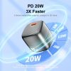 SYA001687801_B3.jpg ENKAY APQ-011 Mini PD 20W USB-C / Type-C Port Fast Charger, US Plug