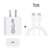 SYA001714801_1.jpg AU-20W PD USB-C / Type-C Travel Charger with Type-C to Type-C Data Cable, AU Plug, AU Plug + 1m PD Cable, AU Plug + 2m PD Cable