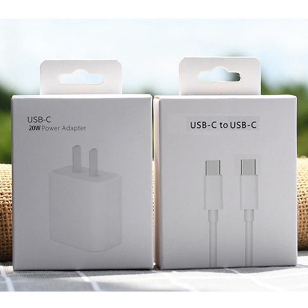 SYA001714801_B5.jpg AU-20W PD USB-C / Type-C Travel Charger with Type-C to Type-C Data Cable, AU Plug, AU Plug + 1m PD Cable, AU Plug + 2m PD Cable