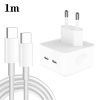 SYA001874301-1.jpg PD 35W Dual USB-C / Type-C Ports Charger with Type-C to Type-C Data Cable, EU Plug, EU Plug + 1m Dual Type-C Cable, EU Plug + 2m Dual Type-C Cable