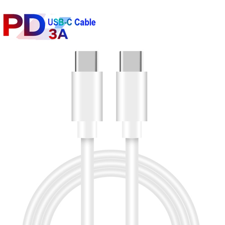 PD 35W Dual USB-C / Type-C Ports Charger with Type-C to Type-C Data Cable, EU Plug, EU Plug + 1m Dual Type-C Cable, EU Plug + 2m Dual Type-C Cable 3 PD 35W Dual USB-C / Type-C Ports Charger with Type-C to Type-C Data Cable, EU Plug, EU Plug + 1m Dual Type-C Cable, EU Plug + 2m Dual Type-C Cable - Image 3