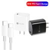 SYA002075801_B1.jpg PD11 Single PD3.0 USB-C / Type-C 20W Fast Charger with 1m Type-C to Type-C Data Cable, US Plug, US Plug + Type-C to Type-C Cable