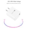 SYA002075801_B4.jpg PD11 Single PD3.0 USB-C / Type-C 20W Fast Charger with 1m Type-C to Type-C Data Cable, US Plug, US Plug + Type-C to Type-C Cable