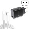 SYA002075901A-1.jpg PD11 Single PD3.0 USB-C / Type-C 20W Fast Charger with 1m Type-C to Type-C Data Cable, EU Plug, EU Plug + Type-C to Type-C Cable
