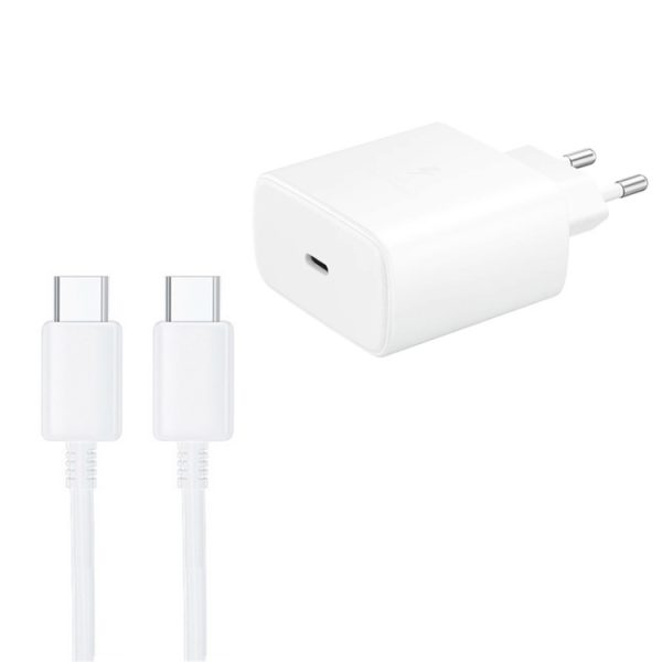 SYA002115001A-1.jpg M135 45W USB-C / Type-C Port Fast Charger with 5A Type-C to Type-C Cable, EU Plug, EU Plug + Type-C Cable