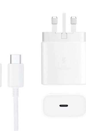 M135 45W USB-C / Type-C Port Fast Charger with 5A Type-C to Type-C Cable, UK Plug, UK Plug + Type-C Cable