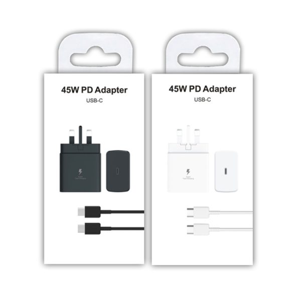 SYA002124201_B7.jpg M135 45W USB-C / Type-C Port Fast Charger with 5A Type-C to Type-C Cable, UK Plug, UK Plug + Type-C Cable