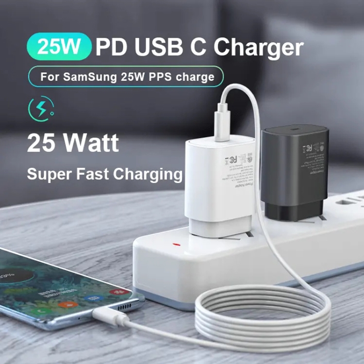 TA800 PD / PPS 25W Type-C Port Charger for Samsung, US Plug, US Plug 3 TA800 PD / PPS 25W Type-C Port Charger for Samsung, US Plug, US Plug - Image 3