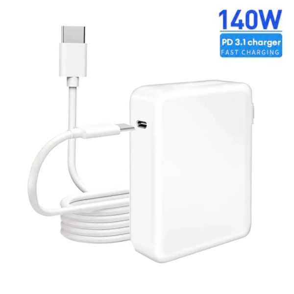 SYA0024215_B1.jpg PD3.1 140W USB-C PD Laptop Power Adapter + 2m 5A USB-C to USB-C Data Cable, EU Plug, US Plug, AU Plug, UK Plug