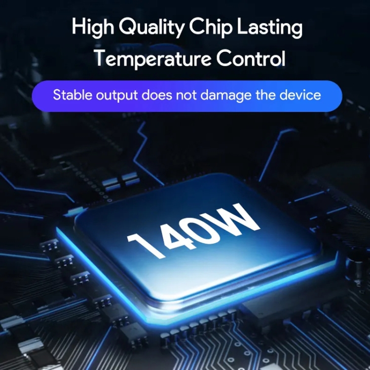 PD3.1 140W USB-C PD Laptop Power Adapter + 2m 5A USB-C to USB-C Data Cable, EU Plug, US Plug, AU Plug, UK Plug 7 PD3.1 140W USB-C PD Laptop Power Adapter + 2m 5A USB-C to USB-C Data Cable, EU Plug, US Plug, AU Plug, UK Plug - Image 7