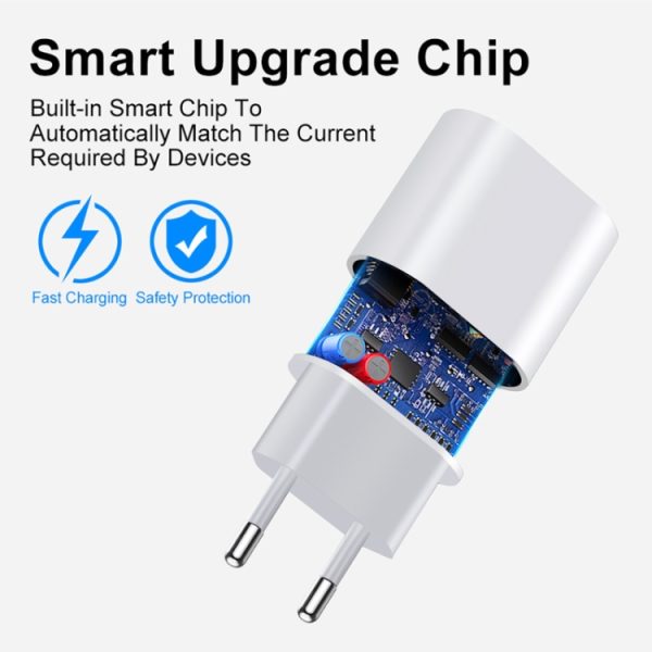 SYA0024646_5.jpg PD35W USB-C / Type-C Port Charger with 1m Type-C to Type-C Data Cable, EU Plug