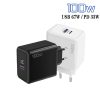 USB 67W / Type-C PD 33W Super fast Charging Full Protocol Mobile Phone Charger, EU Plug, EU Plug