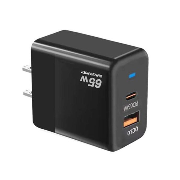 SYA002852201A-1.jpg GaN PD 45W + QC3.0 USB Fully Compatible Protocol Charger for MacBook,US Plug, US Plug