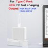 SYA0028524_B2.jpg GaN PD 45W + QC3.0 USB Fully Compatible Protocol Charger for MacBook,UK Plug, UK Plug(, UK Plug