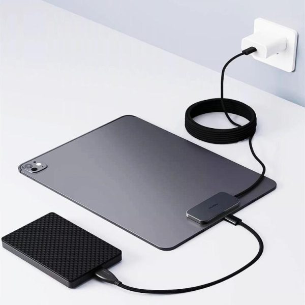 SYA0030798_2.jpg For iPad Pro 11 2025 Smart PIN Magnetic Charger Wireless Charging Pad with Type-C Cable