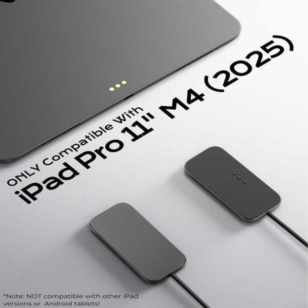 SYA0030798_4.jpg For iPad Pro 11 2025 Smart PIN Magnetic Charger Wireless Charging Pad with Type-C Cable