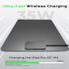 SYA0030799_5.jpg For iPad Pro 13 2025 Fast Charging Smart PIN Magnetic Charger Wireless Charging Pad with Type-C Cable