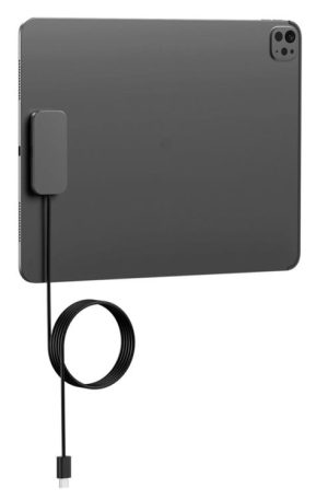 For iPad Pro 12.9 / Air 13 Fast Charging Smart PIN Magnetic Charger Wireless Charging Pad with Type-C Cable