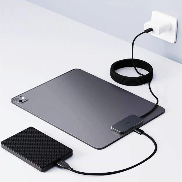 SYA0030800_3.jpg For iPad Pro 12.9 / Air 13 Fast Charging Smart PIN Magnetic Charger Wireless Charging Pad with Type-C Cable