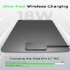 SYA0030801_5.jpg For iPad Air 11 / Air 10.9 Fast Charging Smart PIN Magnetic Charger Wireless Charging Pad with Type-C Cable