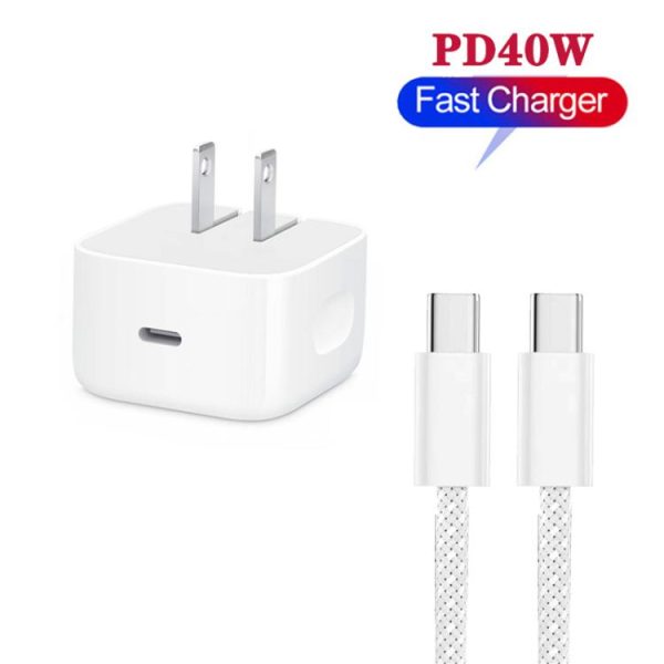 SYA0031022_B1.jpg A3365 PD40W USB-C / Type-C Interface Foldable Charger with Type-C to Type-C Data Cable, US Plug, US Plug + 1m Type-C Cable, US Plug + 2m Type-C Cable