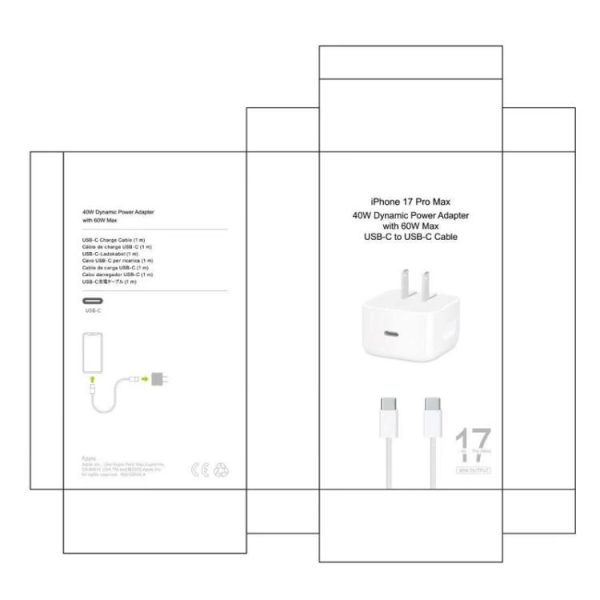 SYA0031022_B5.jpg A3365 PD40W USB-C / Type-C Interface Foldable Charger with Type-C to Type-C Data Cable, US Plug, US Plug + 1m Type-C Cable, US Plug + 2m Type-C Cable