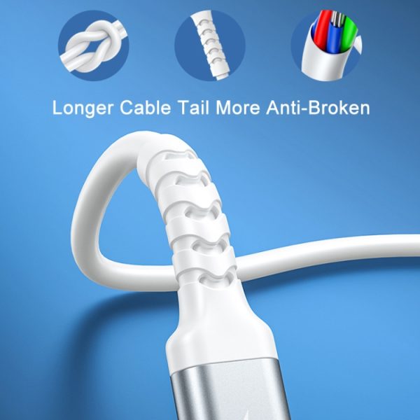 TBD0603272801_B2.jpg REMAX RC-C008 2.4A TPE Soft Anti-breakage Data Cable,Length 1m, USB To Micro USB, USB To 8 Pin, USB To USB-C/Type-C