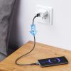 TBD0603272801_B3.jpg REMAX RC-C008 2.4A TPE Soft Anti-breakage Data Cable,Length 1m, USB To Micro USB, USB To 8 Pin, USB To USB-C/Type-C