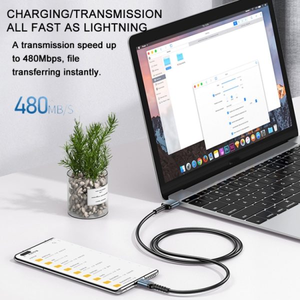 TBD0603272801_B4.jpg REMAX RC-C008 2.4A TPE Soft Anti-breakage Data Cable,Length 1m, USB To Micro USB, USB To 8 Pin, USB To USB-C/Type-C