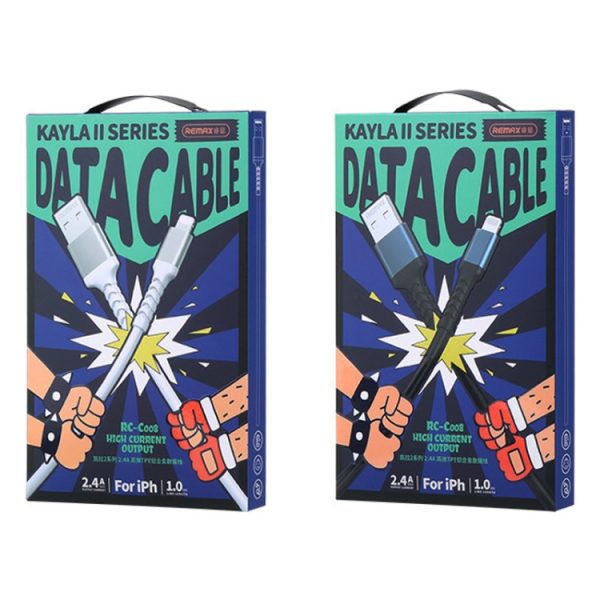 TBD0603272801_B5.jpg REMAX RC-C008 2.4A TPE Soft Anti-breakage Data Cable,Length 1m, USB To Micro USB, USB To 8 Pin, USB To USB-C/Type-C