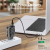 TBD06038266_B8.jpg 65W GAN PD + QC3.0 Fast Charger Phone Notebook Computer Universal Charging Head, EU Plug Black, UK Plug Black, US Plug Black, AU Plug Black, EU Plug White, UK Plug White, US Plug White, AU Plug White